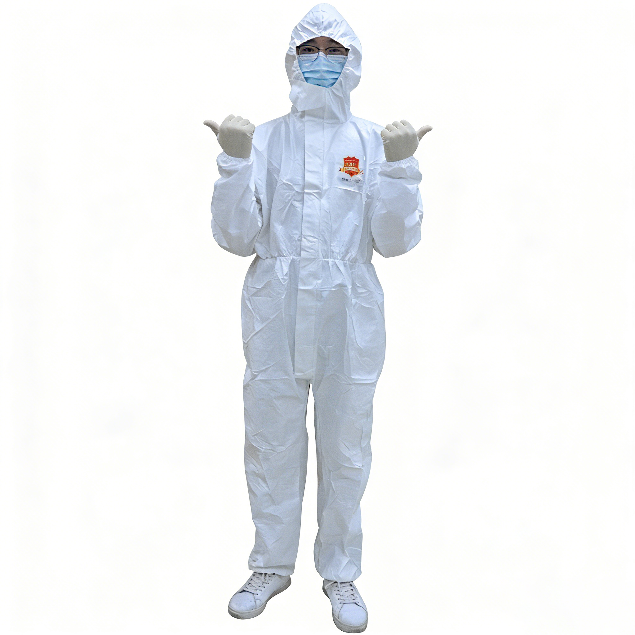 高阻隔防护服三连体
