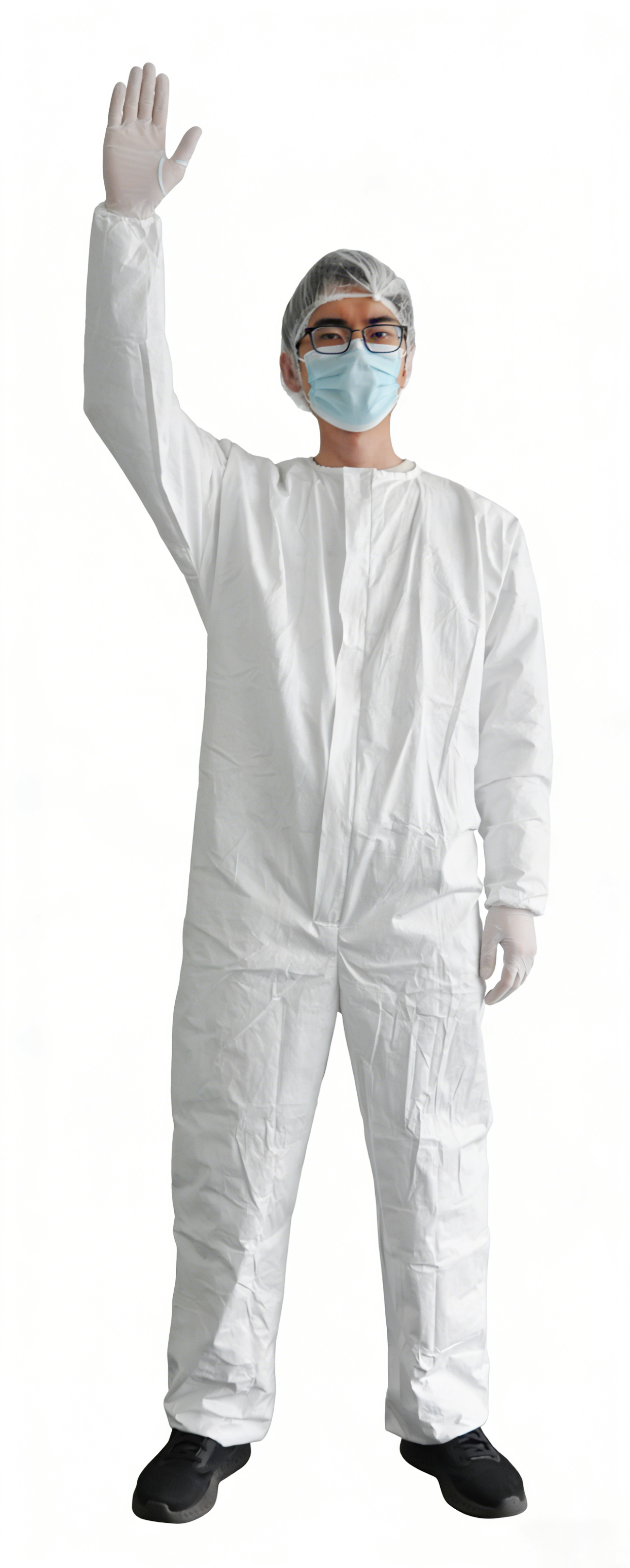 一次性洁净服二连体男生