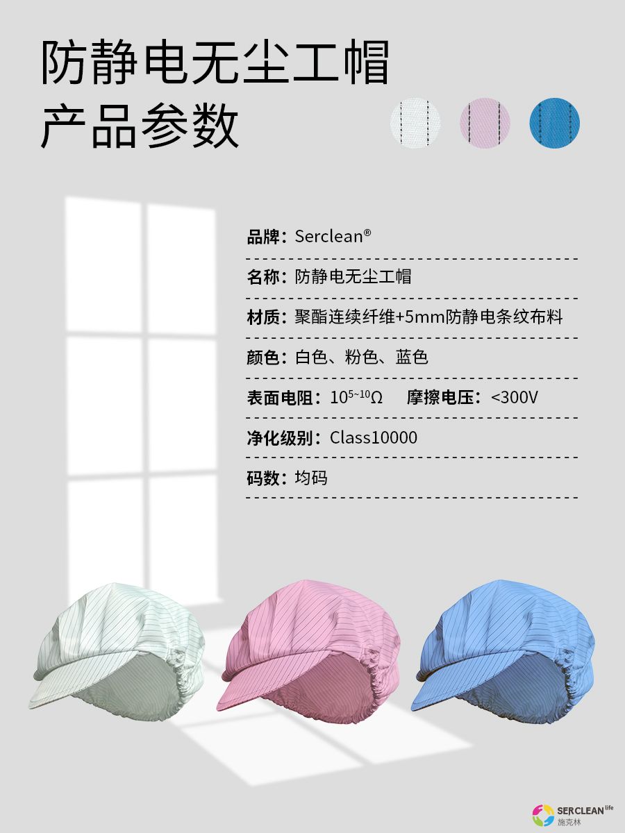 F15⽆尘⼯帽详情1