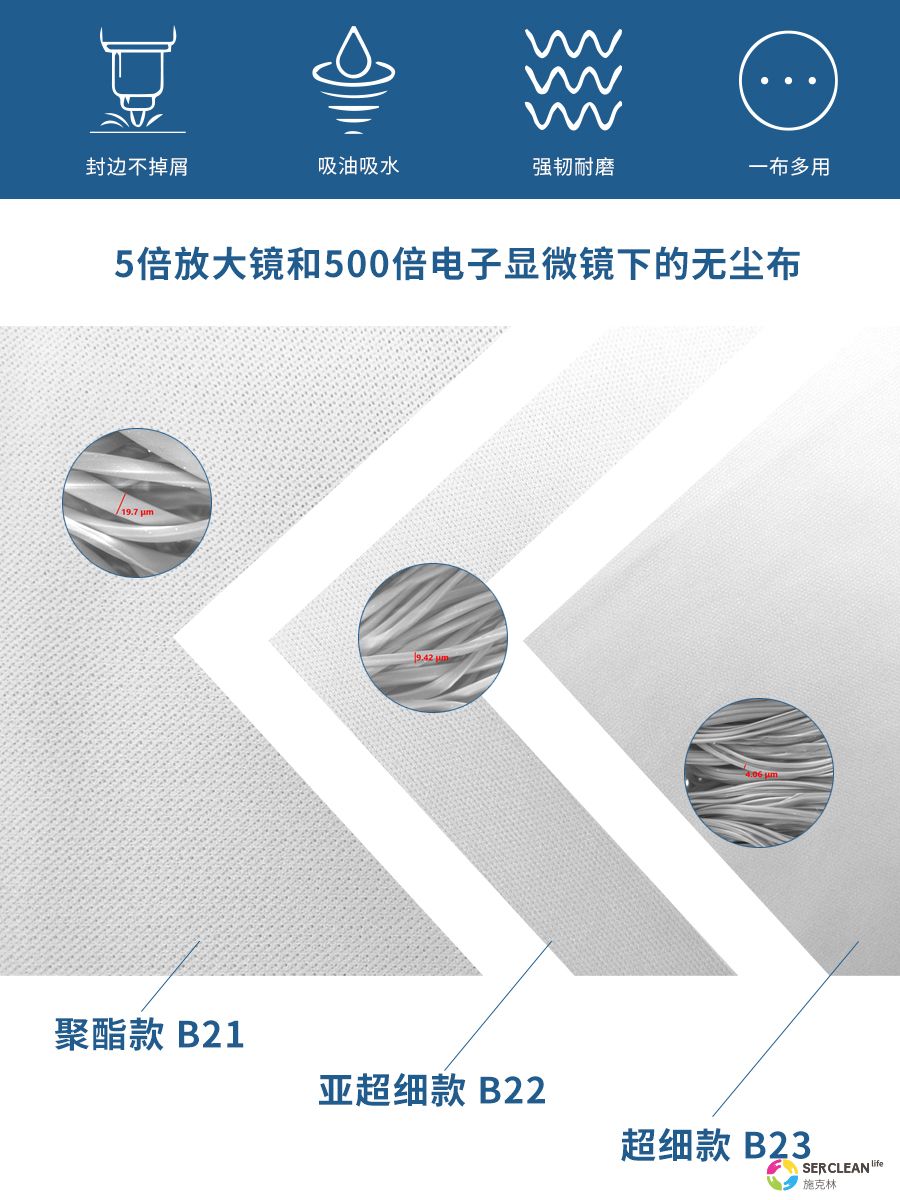 B23亚超细纤维擦拭布1