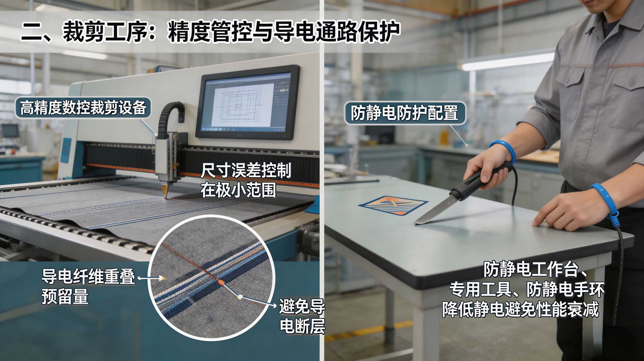 兴业卓辉裁剪工序