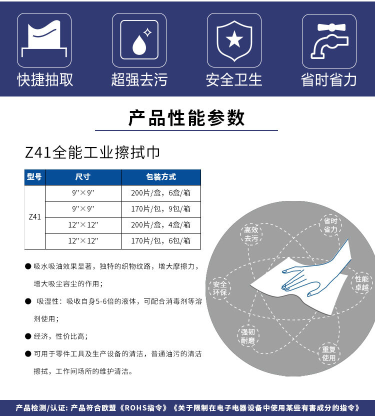 Z41 全能擦拭布产品详情页