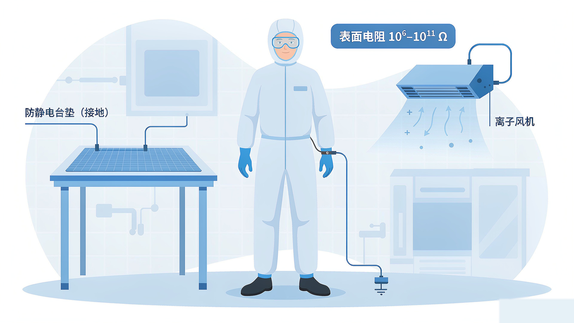 兴业卓辉防静电ESD 防护体系